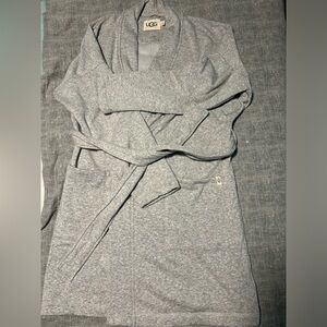 Gray UGG bath robe size L